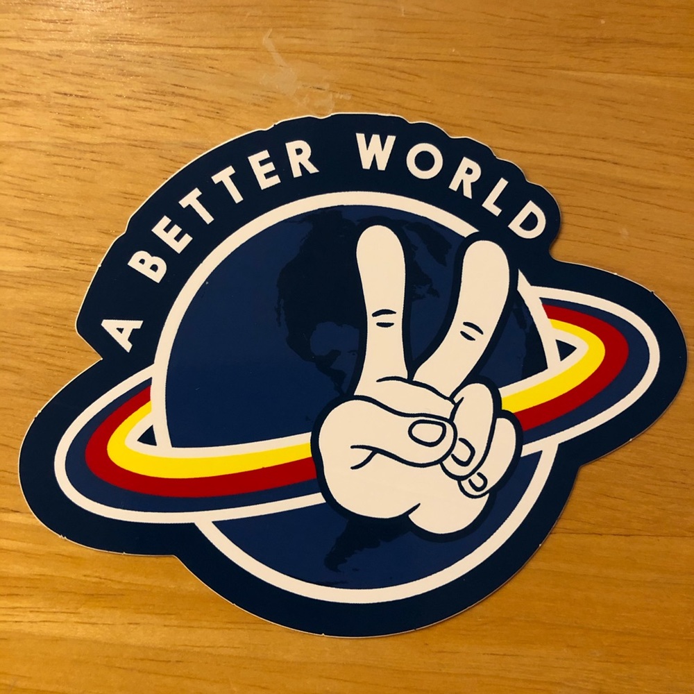Dutch Bros A Better World Sticker